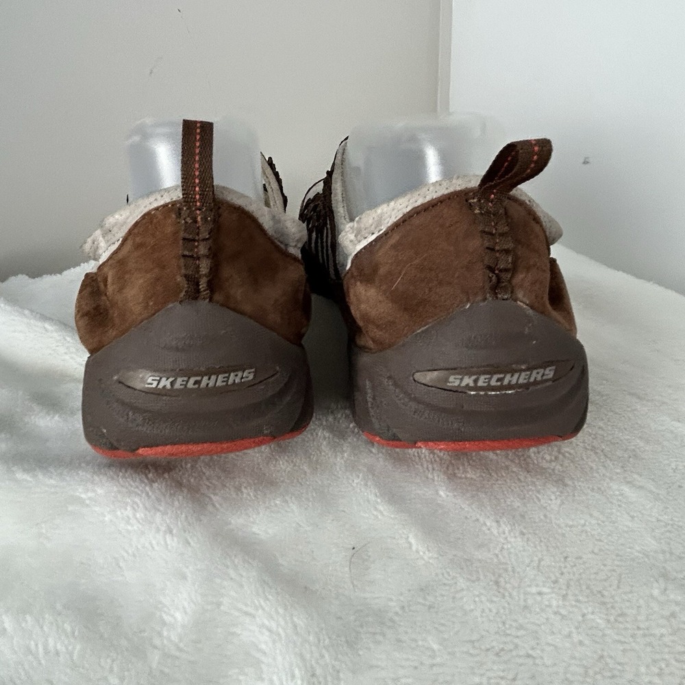 Skechers Relaxed Fit Slip On Air Cooled Memory Foam Brown Sandal Women's 9.5 - Picture 4 of 10